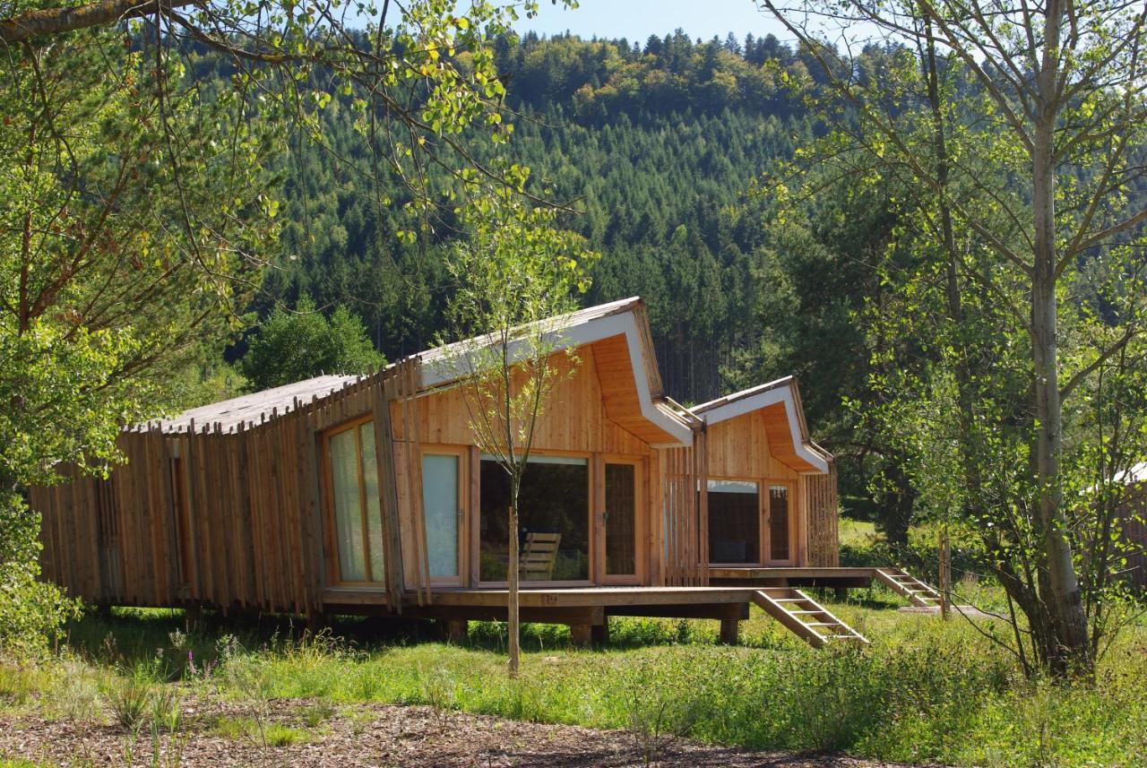 Celles-sur-Plaine Camping Des Lacs***ヴィラ エクステリア 写真